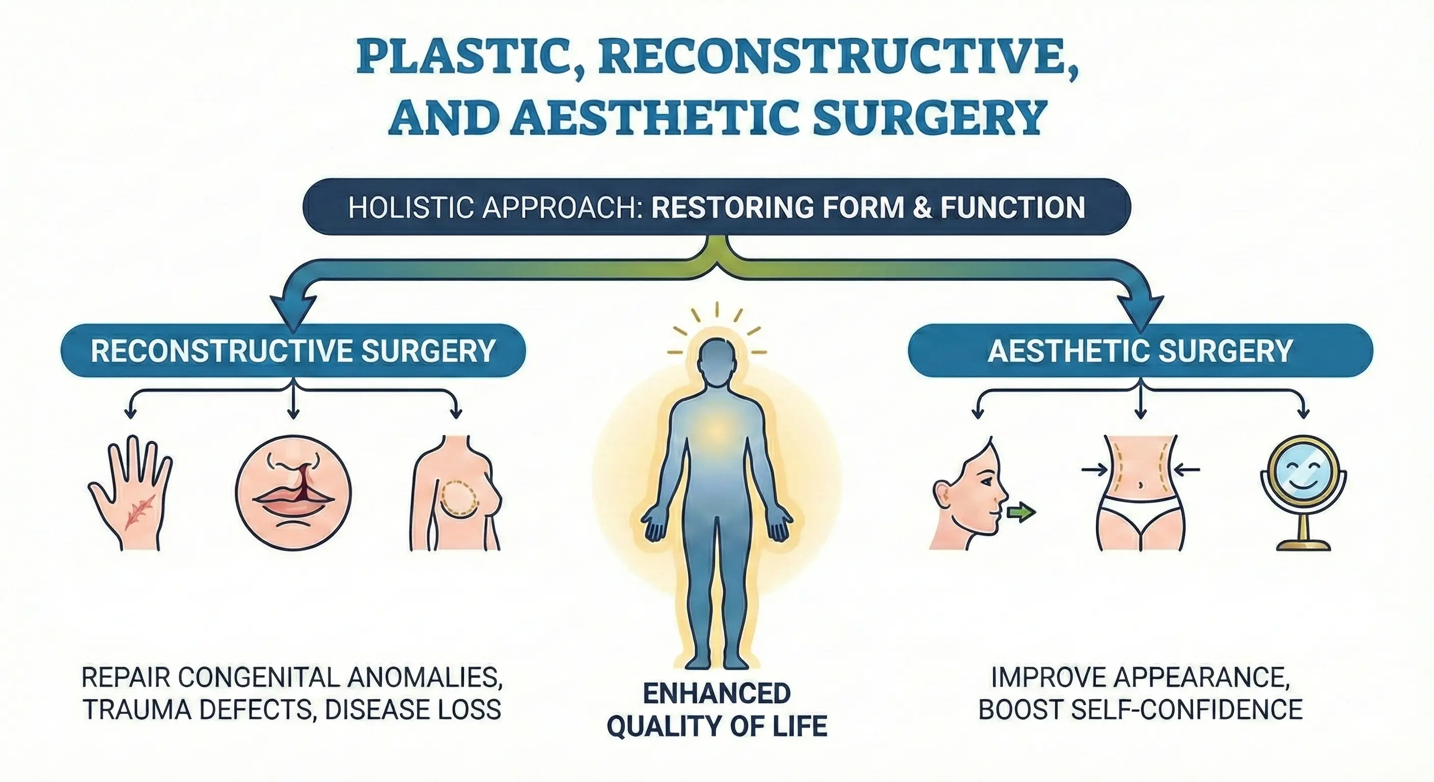 Plastic, Reconstructive, and Aesthetic Surgery Overview